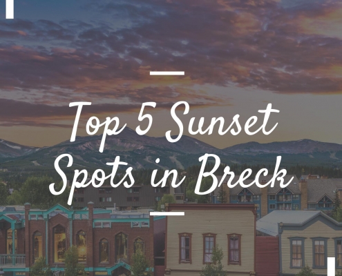 Top 5 Sunset Spots in Breck